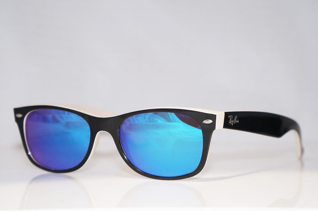 RAY-BAN Mens Unisex Designer Mirror Sunglasses Black New Wayfarer RB 2132 14727
