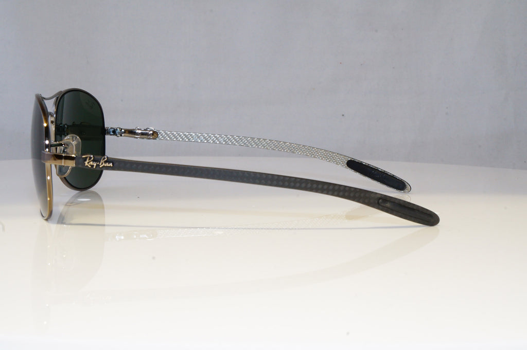RAY-BAN Mens Boxed Designer Sunglasses Pilot CARBON FIBRE RB 8301 131 17860