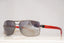 PRADA Mens Designer Flash Mirror Sunglasses Red Aviator SPS 50L 5AV-1A1 14571