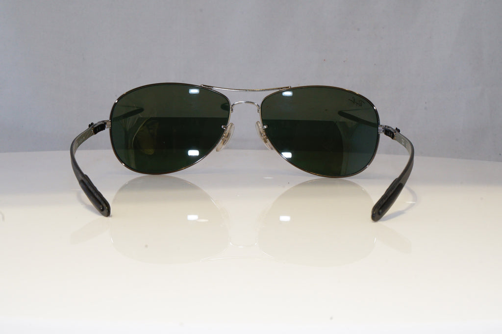 RAY-BAN Mens Boxed Designer Sunglasses Pilot CARBON FIBRE RB 8301 131 17860