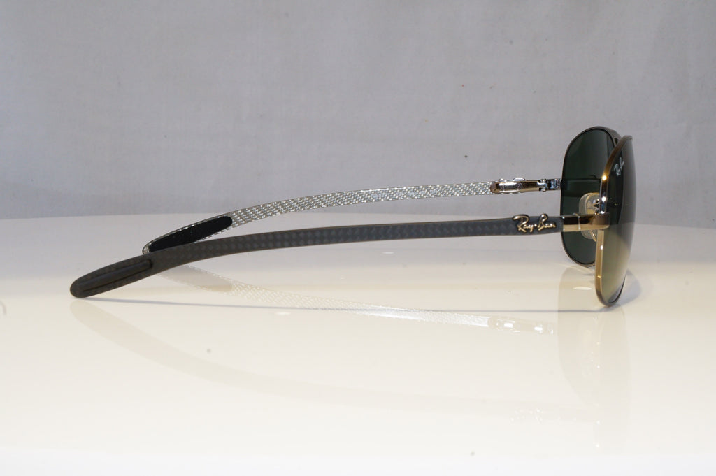 RAY-BAN Mens Boxed Designer Sunglasses Pilot CARBON FIBRE RB 8301 131 17860
