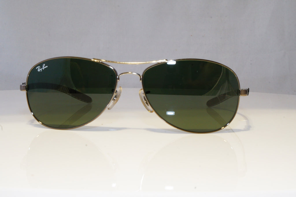 RAY-BAN Mens Boxed Designer Sunglasses Pilot CARBON FIBRE RB 8301 131 17860