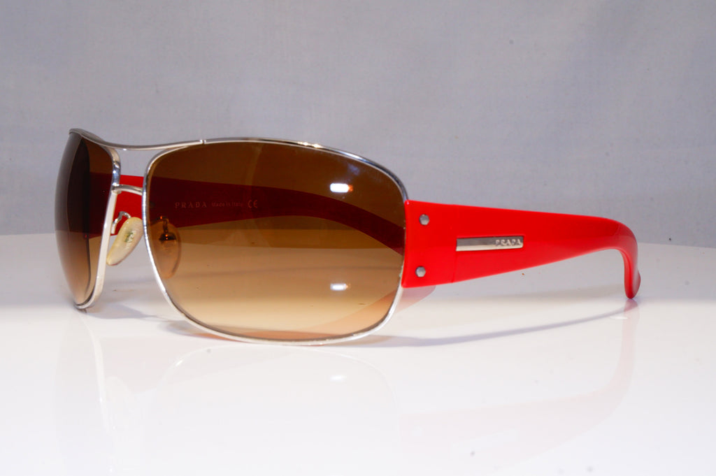 PRADA Mens Womens Designer Sunglasses Red Pilot SPR 61G 1BC-6S1 17878