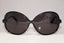 TOM FORD Boxed Womens Designer Sunglasses Black Round Ingrid TF163 01B 12116