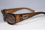 GUCCI Vintage Womens Designer Sunglasses Brown Rectangle GG 2968 HXINZ 14722