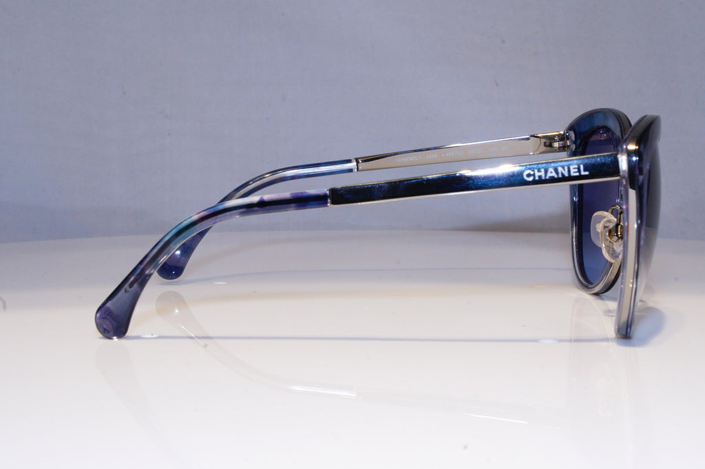 CHANEL Womens Boxed Designer Sunglasses Blue Butterfly 4208 465/S2 19543