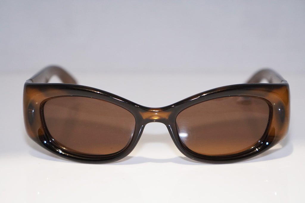 GUCCI Vintage Womens Designer Sunglasses Brown Rectangle GG 2968 HXINZ 14722