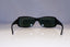 RAY-BAN Mens Womens Vintage Designer Sunglasses Black Rectangle RB 4078 19370