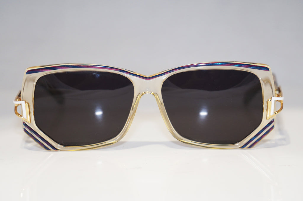 CAZAL 1990 Vintage Mens Womens Designer Sunglasses Clear Square 1 1 15434