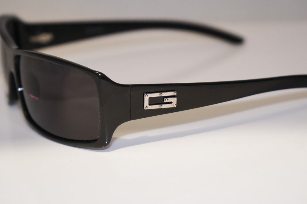 GUCCI 1990 Vintage Mens Designer Sunglasses Black Rectangle GG 2515 584 12845