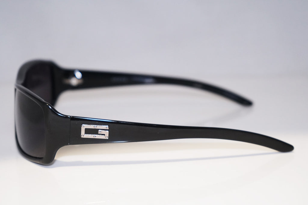 GUCCI 1990 Vintage Mens Designer Sunglasses Black Rectangle GG 2515 584 12845