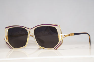 CAZAL 1990 Vintage Mens Womens Designer Sunglasses Clear Square 1 1 15434