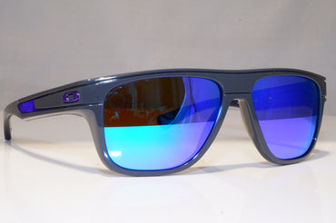 OAKLEY Mens Mirror Sunglasses Grey Square BREADBOX VIOLET OO 9199 136 17922
