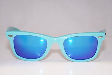 RAY-BAN Mens Designer Mirror Sunglasses Blue Wayfarer RB 2140 962/40 14447