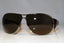 PRADA Mens Designer Sunglasses Brown Aviator SPR 57G 5AV-5G1 17225