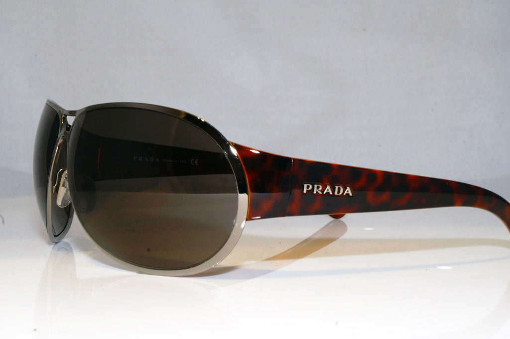 PRADA Mens Designer Sunglasses Brown Aviator SPR 57G 5AV-5G1 17225