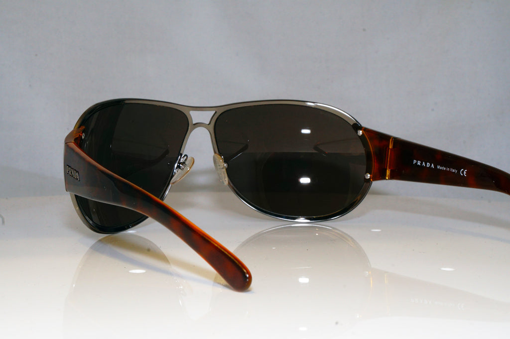 PRADA Mens Designer Sunglasses Brown Aviator SPR 57G 5AV-5G1 17225