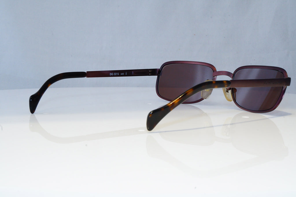 DOLCE & GABBANA Mens Womens Vintage Designer Sunglasses Brown DG 321S 445 16286