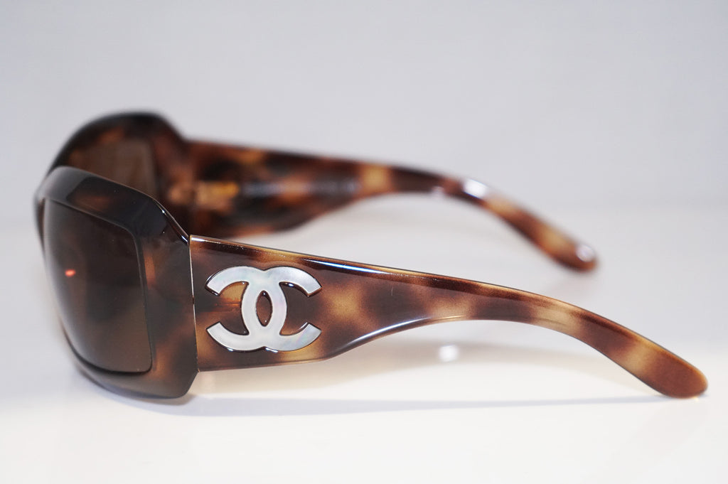 CHANEL Boxed Womens Mother of Pearl Designer Sunglasses Brown  5076 502/73 14635