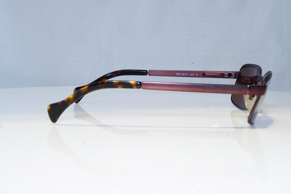 DOLCE & GABBANA Mens Womens Vintage Designer Sunglasses Brown DG 321S 445 16286