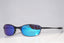 OAKLEY Vintage Mens Designer Mirror Flash Sunglasses Grey Wire 2.0 1 2 14488
