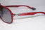 PRADA Mens Designer Flash Mirror Sunglasses Red Aviator SPS 07M ACM-3M1 14616