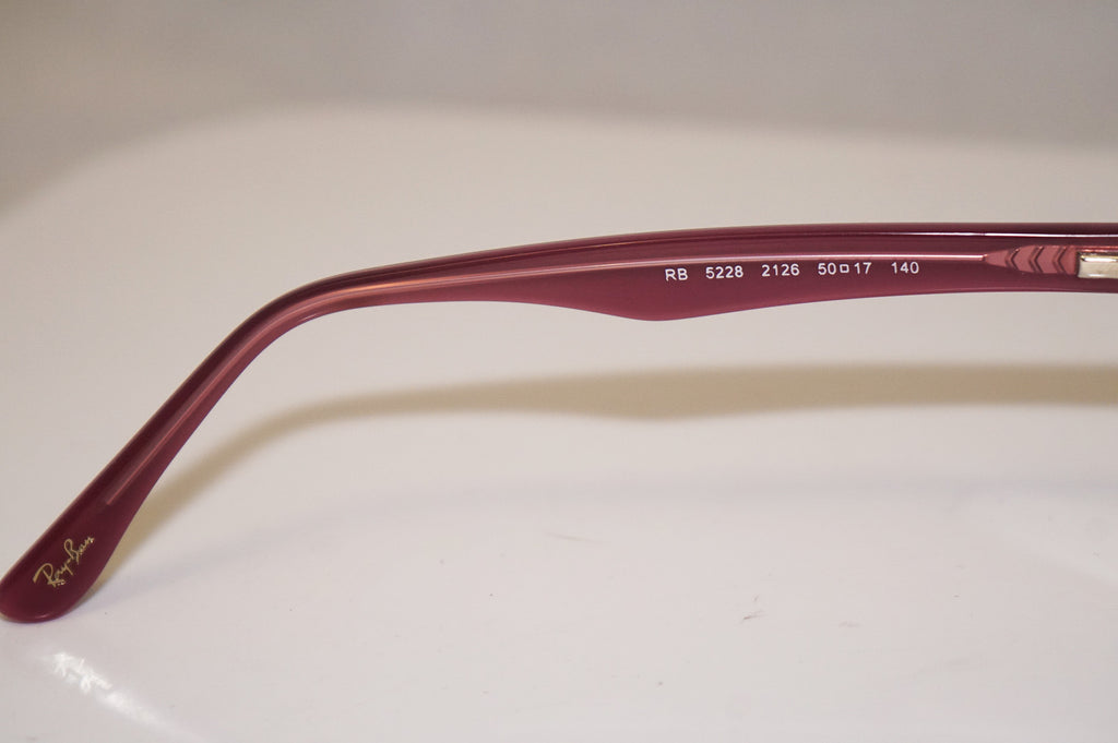 RAY-BAN Womens Designer Sunglasses Brown Rectangle RB 5228 2126 14661