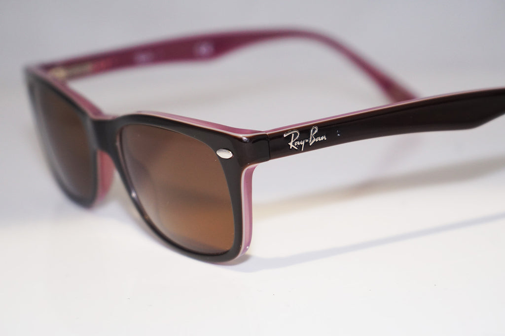 RAY-BAN Womens Designer Sunglasses Brown Rectangle RB 5228 2126 14661
