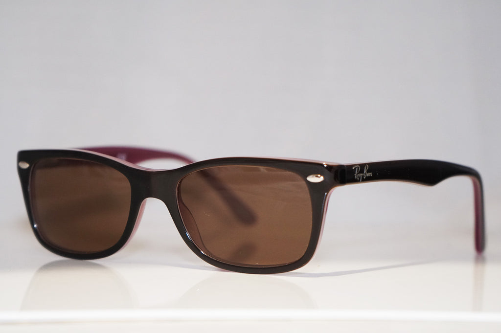 RAY-BAN Womens Designer Sunglasses Brown Rectangle RB 5228 2126 14661