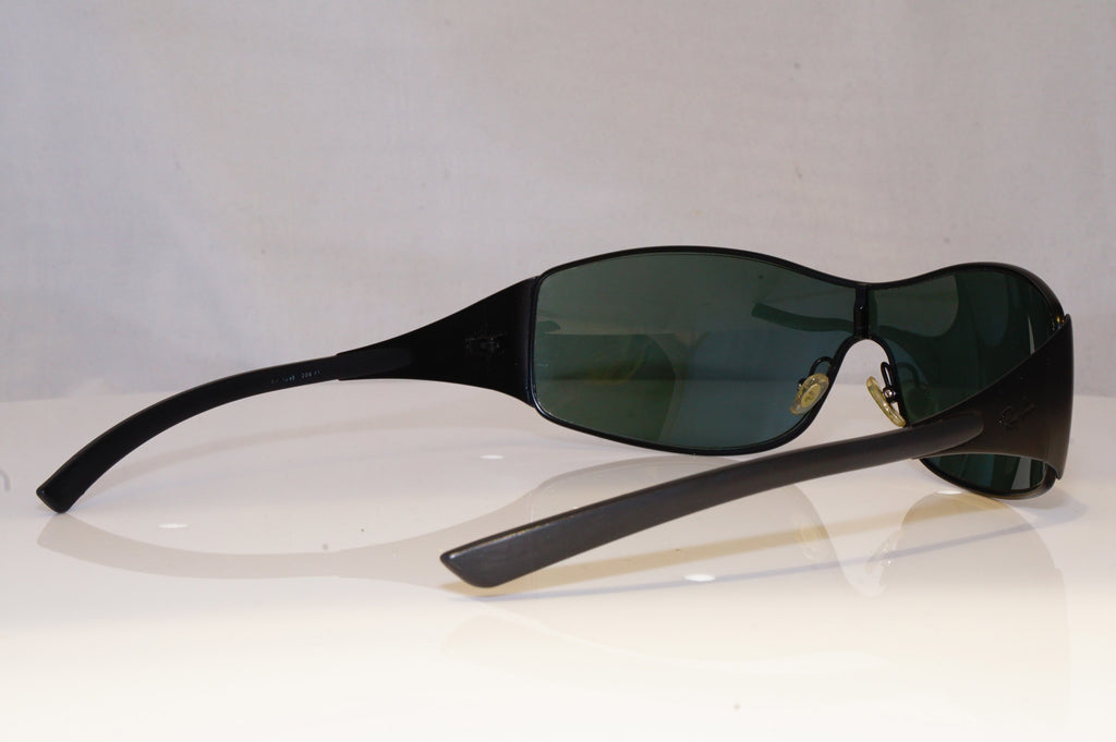 RAY-BAN Mens Designer Sunglasses Black Shield RB 3268 006/71 19647