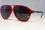 VERSACE Mens Womens Oversized Designer Sunglasses Red Pilot 4223 912/71 16165