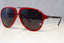 VERSACE Mens Womens Oversized Designer Sunglasses Red Pilot 4223 912/71 16165