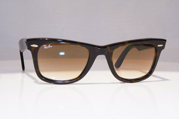 RAY-BAN Mens Designer Sunglasses Brown Wayfarer RB 2140 902/51 18538