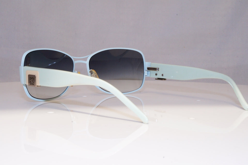 GIVENCHY Womens Vintage Designer Sunglasses Blue  TEAL AQUA SGV 205 08L9 21416