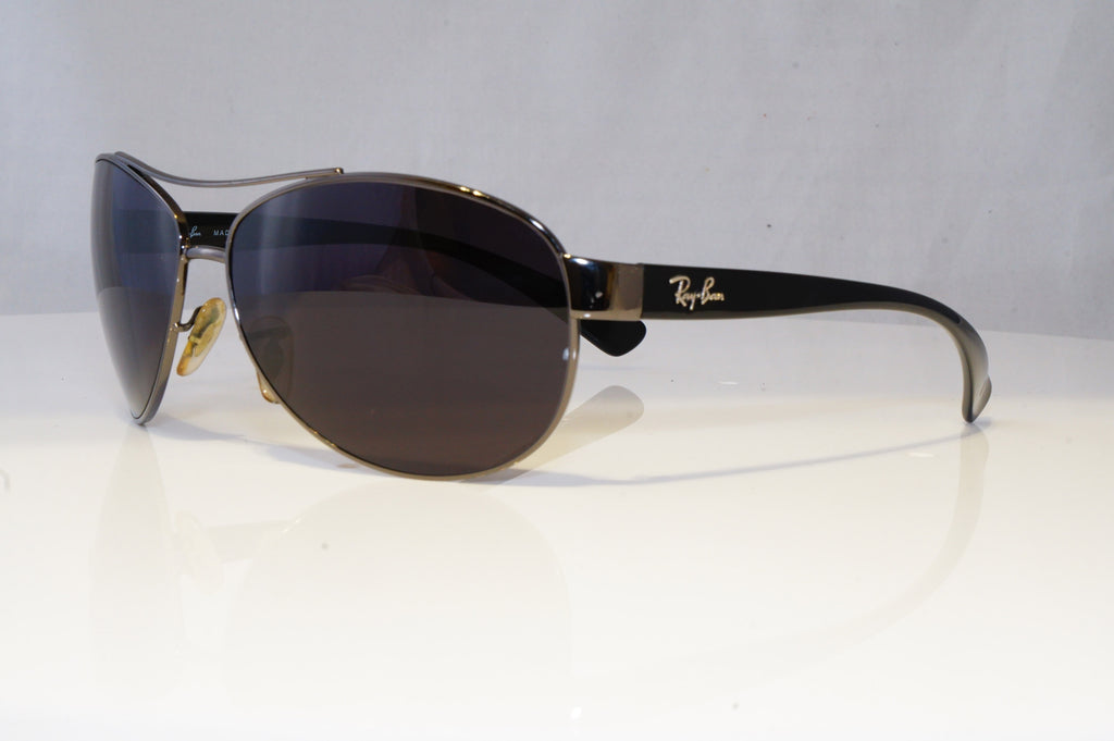 RAY-BAN Mens Designer Sunglasses Black Pilot RB 3386 004/13 17133