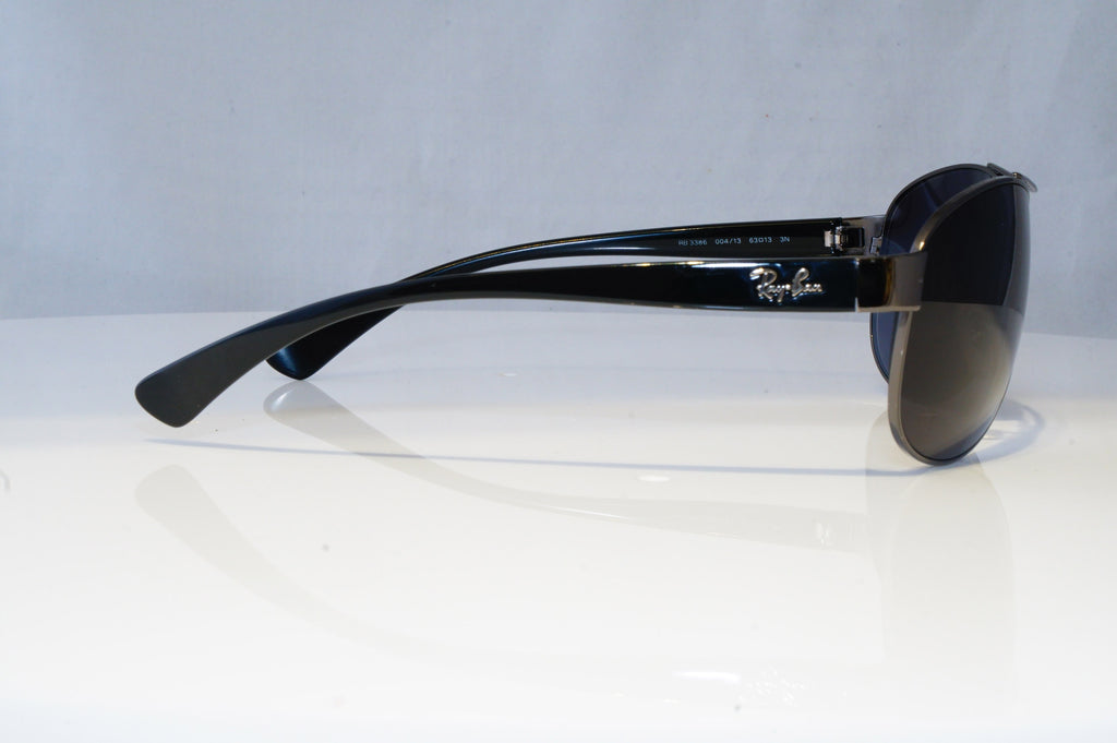 RAY-BAN Mens Designer Sunglasses Black Pilot RB 3386 004/13 17133