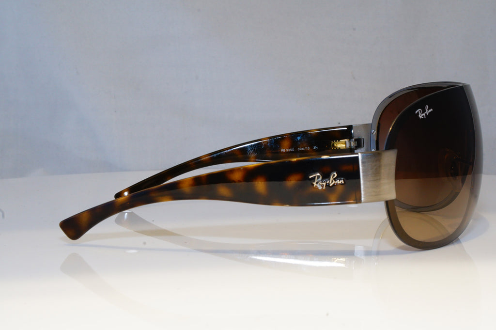 RAY-BAN Mens Designer Sunglasses Brown Shield RB 3350 004/13 19627