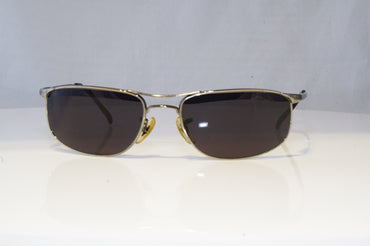 RAY-BAN Mens Vintage 1990 Designer Sunglasses Silver Wrap RB 3147 004 16962