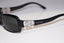 BVLGARI Womens Designer Crystal Sunglasses Black Rectangle 8021 501/87 14844