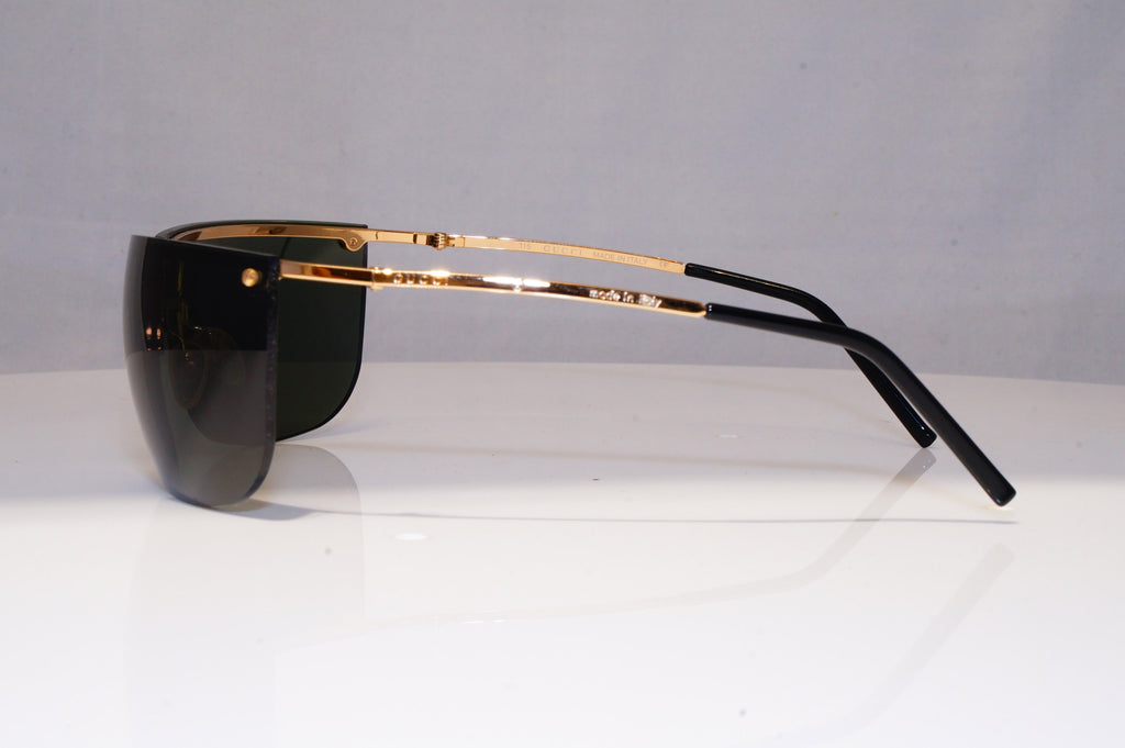 GUCCI Mens Vintage 1990 Designer Sunglasses Gold Wrap GG 2652 000 21305