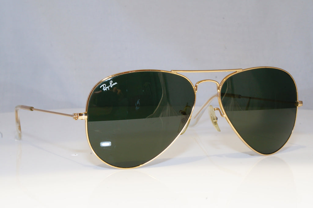 RAY-BAN Mens Womens Unisex Designer Sunglasses Gold Pilot RB 3025 L0205 19617