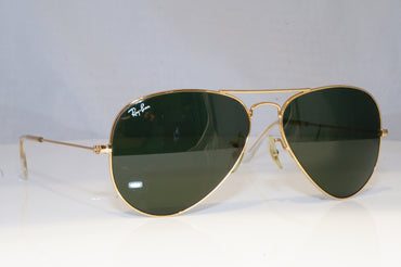 RAY-BAN Mens Womens Unisex Designer Sunglasses Gold Pilot RB 3025 L0205 19617