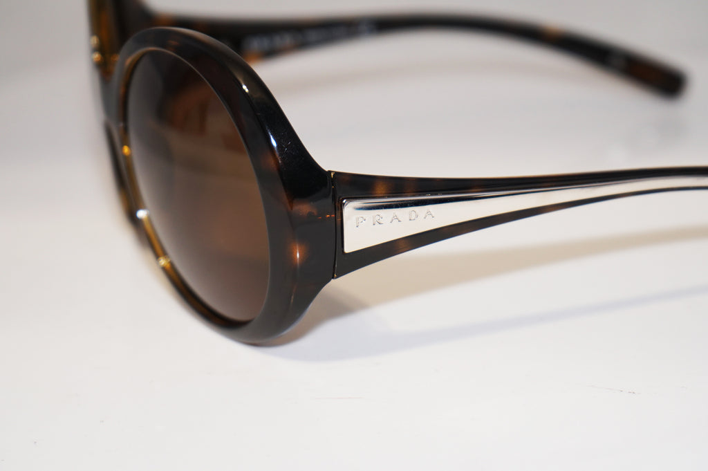 PRADA Boxed Womens Designer Sunglasses Brown Round SPR 21L 2AU-6S1 15886