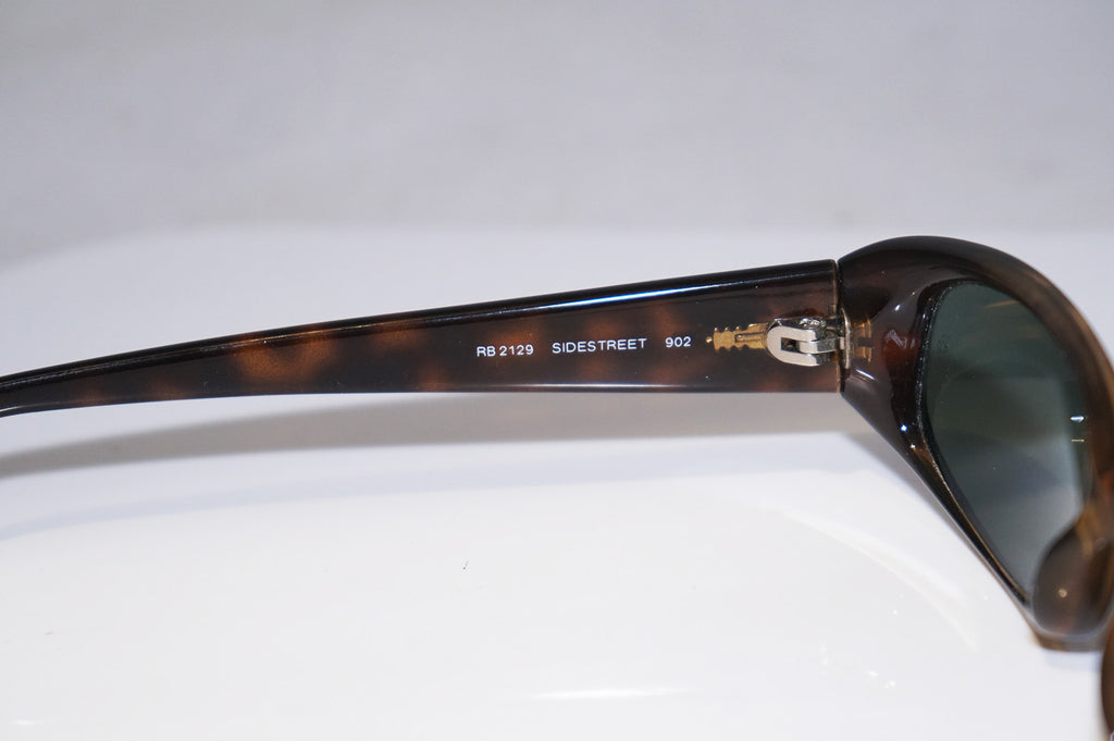 RAY-BAN Vintage Mens Designer Sunglasses Brown Sidestreet RB 2129 902 14755