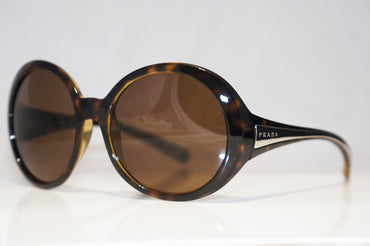 PRADA Boxed Womens Designer Sunglasses Brown Round SPR 21L 2AU-6S1 15886