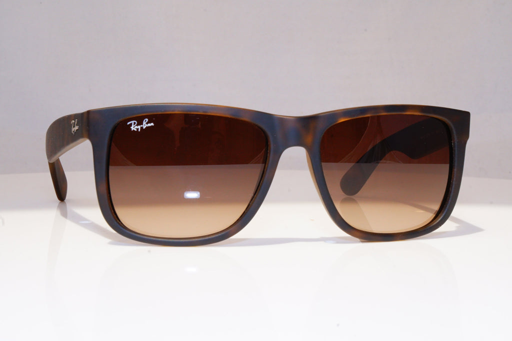 RAY-BAN Mens Designer Sunglasses Brown JUSTIN RB 4165 710/13 18548