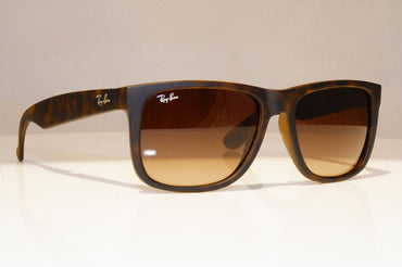 RAY-BAN Mens Designer Sunglasses Brown JUSTIN RB 4165 710/13 18548