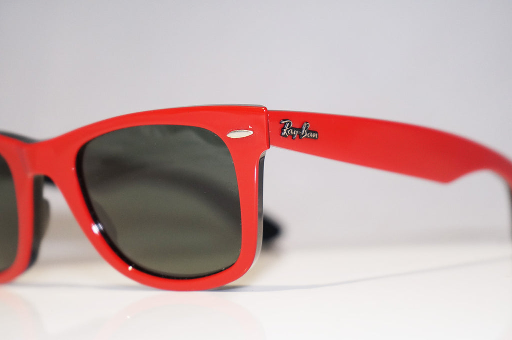 RAY-BAN Mens Unisex Designer Sunglasses Red Wayfarer RB 2140 955 14796