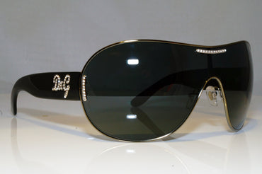DOLCE & GABBANA Womens Diamante Designer Sunglasses Black D&G 6022 079/87 17211