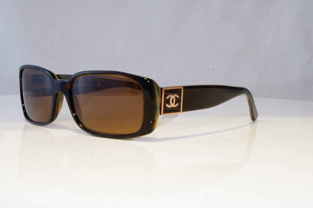 CHANEL Womens Designer Sunglasses Brown Rectangle 5115-Q 653/13 8729